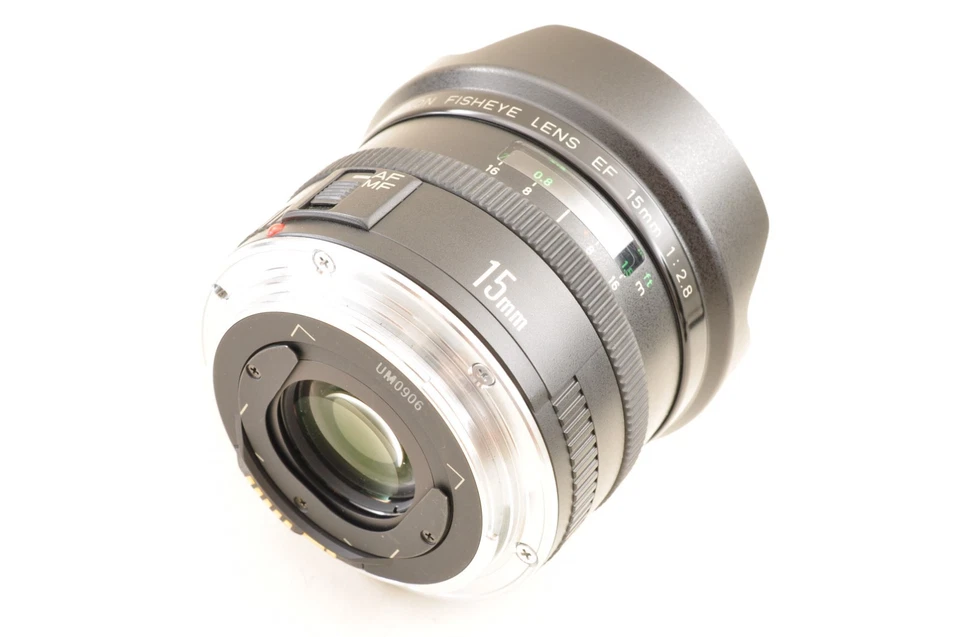 Lente súper gran angular ojo de pez ojo de pez Canon EF 15 mm f/2,8 * casi... - Imagen 2 de 4