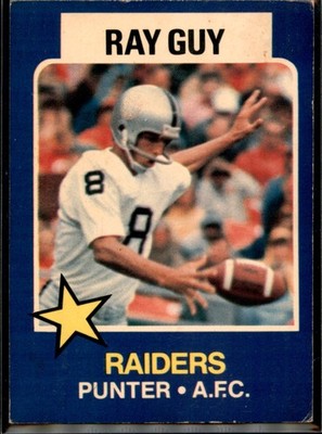 1975 Town Talk Bread #20 Ray Guy