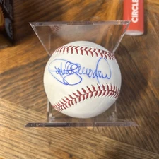 Pedro Guerrero Signed Baseball Tri Star Certification
