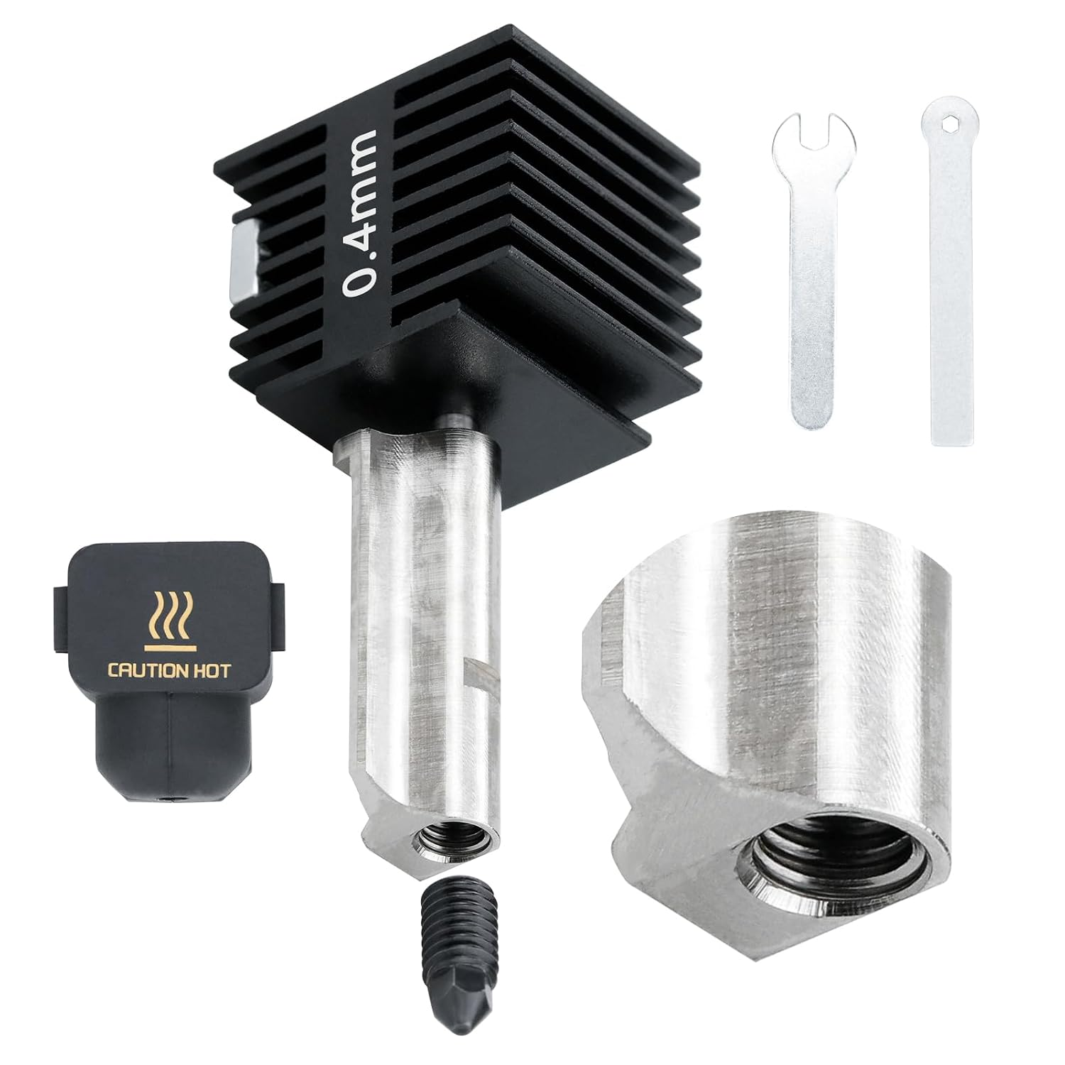 3D Printer Hotend for Bambu Lab A1 Mini 0.4Mm A1 Extrusion Head, Removable Harde