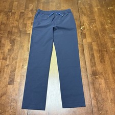 Polo Sport Ralph Lauren Performance Youth Navy Track Pants Wind Pony Sz L 14/16