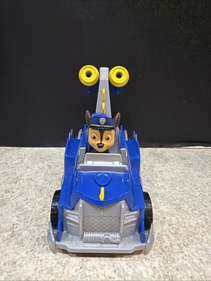 Paw Patrol CHASE Rescue Knights Deluxe Vehicle, Figure & Canon- no darts