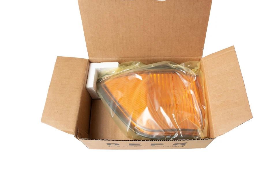 Conjunto de luz marcadora lateral izquierda piloto apta para Dodge Spirit 1989-1995 pieza 18-1963-01 Foto 4 de 4