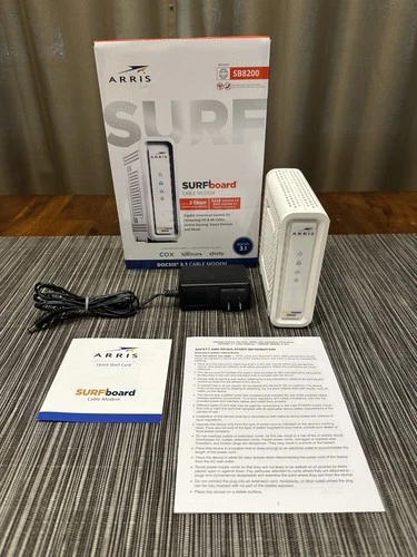 Arris Surfboard SB8200 DOCSIS 3.1  Cable Modem 2 Gbps