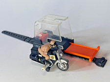 Vintage Buddy L CHiPs Speedster Wind 'n Watch Motorcycle - Wrist Racer - 1980s