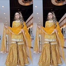 Indian Party Wear Salwar Kameez Pakistani Style 3 Piece Ready To Wear Dress