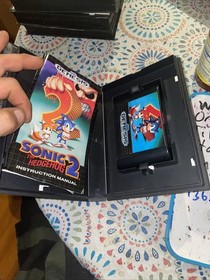 Sonic The Hedgehog 2 Sega Genesis CIB Complete In Box Manual 1992 Tested