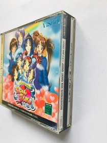 LOVELY POP 2 in 1 JANG JANG KOI SHIMASHOW Limited Ed SS SEGA SATURN Obi Postcard