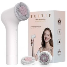 Cleansing Brush - Rechargeable Silicone Scrubber exfoliator, wash Machine, Po...