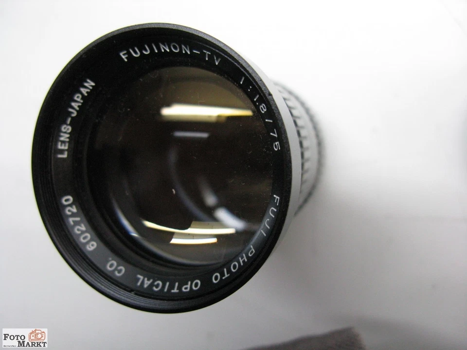 Fuji Fujinon TV 1:1,8/75mm obiettivo C-mount lens - Immagine 4 di 4