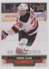 2013-14 Upper Deck UD Exclusives 56/100 Patrik Elias #414 i9y