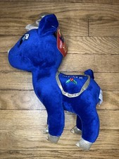 KellyToy Sugar Loaf Santa s Classic Reindeer Collection DONNER blue