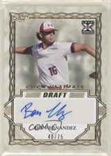 2020 Leaf Ultimate Draft Gold 40/75 Ben Hernandez #BA-BH1 Auto uk2