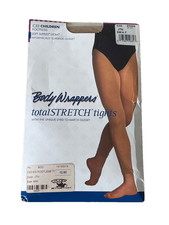 NEW NIP BODY WRAPPERS C33 CHILDREN FOOTLESS DANCE NUDE TIGHTS SMALL 4-7 YO