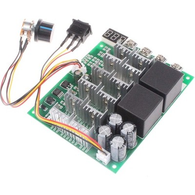 PWM Motordrehzahlregler 60A DC10-55V Digitalanzeige Bürstenmotor Ratgeber