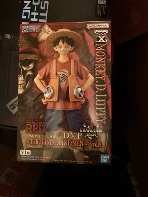 Banpresto One Piece Film Red Monkey D. Luffy DXF THE GRANDLINEMEN vol.1 Figure