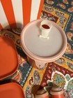 vintage 1970s “TUPPERWARE” PICNIC BASKET w/PLATES-CUP-SALT/PEPPER SHAKER SET wow — photo 3