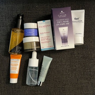 ELEMIS, Peter Thomas Roth, Clarins, etc skincare lot