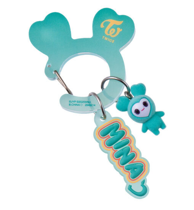 NEW*2026 TWICE LOVELYS Acrylic Carabiner Felt Mascot Gashapon