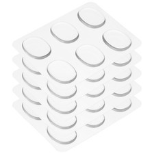 30 Pcs Drum Dampeners Drum Gel Silicone Clear for Drums Tone Control