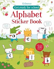 Get Ready for School Alphabet Sticker Book by Book Book The Fast Free Shipping