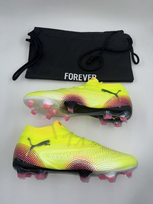 PUMA Future 8 Ultimate FG Yellow Red Black 108138-03 Men's Pick Size