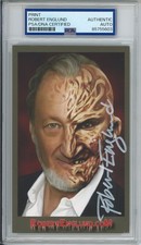 ROBERT ENGLUND SIGNED Photograph FREDDY KRUEGER PSA DNA COA Nightmare Elm Street