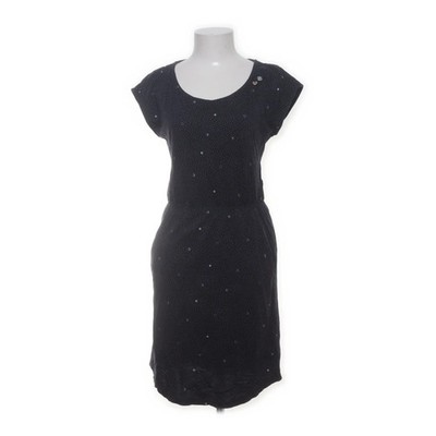 Love Frequency, Maxikleid, Größe: S, Blau/Weiß, Baumwolle/Modal, Gepunktet #4JH