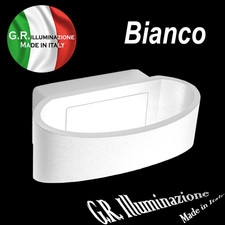 Applique LED moderna Bianca Lampada da parete luce indiretta interno/est. CLOSE