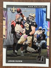 john kuhn 2017 panini-donruss football card no. 147
