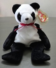 Ty Beanie Babies- Vintage-Retired- Fortune The Panda 1997 Excellent Condition