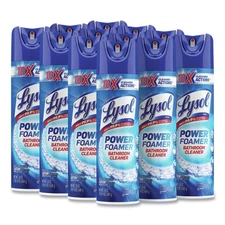 LYSOL Brand 19200-02569 24 oz Power Foam Bathroom Cleaner (12/Carton) New