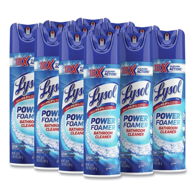 #ad #ad LYSOL Brand 19200 02569 24 oz Power Foam Bathroom Cleaner 12 Carton New $55.39