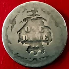 1875-CC Silver Seated Liberty Dime !!