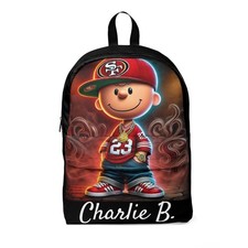 Cartoon Character Backpack, Unisex School Backpack, Personalized Ideal for Gift