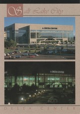Delta Center Postcard - Home of the NBA Utah Jazz & NHL Utah Mammoth (5137)