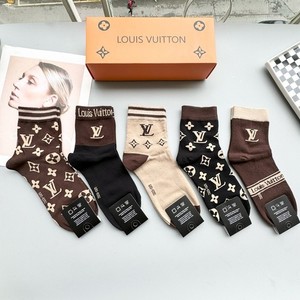 louis vuitton dress socks Fashion LV Long Socks – Anna's store