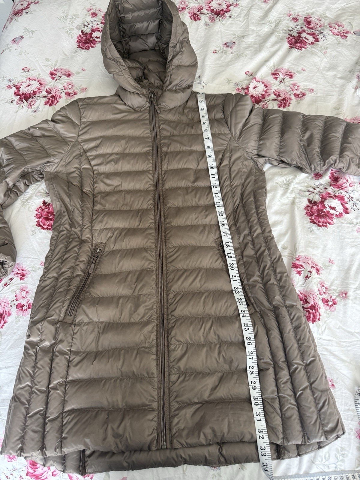 Aventure Down Packable Jacket Taupe Lightweight H… - image 7