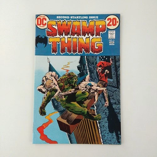 Swamp Thing #2 Bernie Wrightson Cover VG (1973 DC Comics)