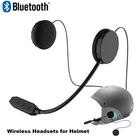 Motorbike Headphones Wireless Bluetooth Motorcycle Helmet Headset Speaker w/ Mic