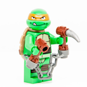 LEGO Teenage Mutant Ninja Turtles Minifigure: Michelangelo (tnt003) 79104 30271