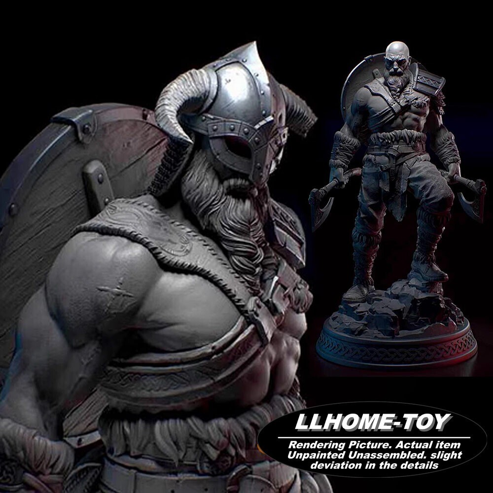 Kratos Viking Resin 1:6 Scale Model Kit Unpainted 3d Print
