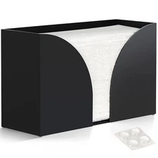 Storage Standard Multifold Paper Towel Dispenser Countertop - Matte Black