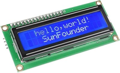 IIC/I2C/TWI LCD1602 Display Module Compatible with Arduino and Raspberry Pi