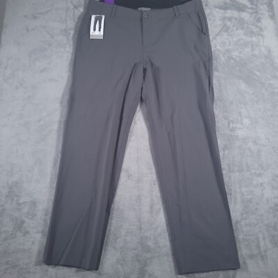 NEW Cloudveil Pants Mens 40 x 32 Gray Commuter Performance Chino Golf Stretch