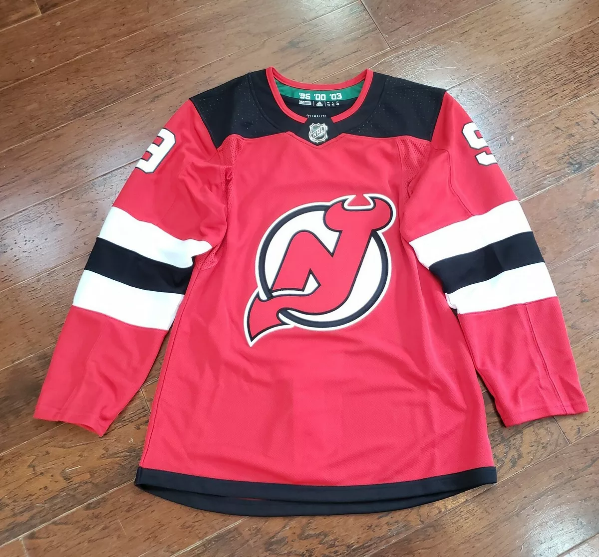 adidas New Jersey Devils NHL Men's Climalite Authentic Team Hockey Jersey