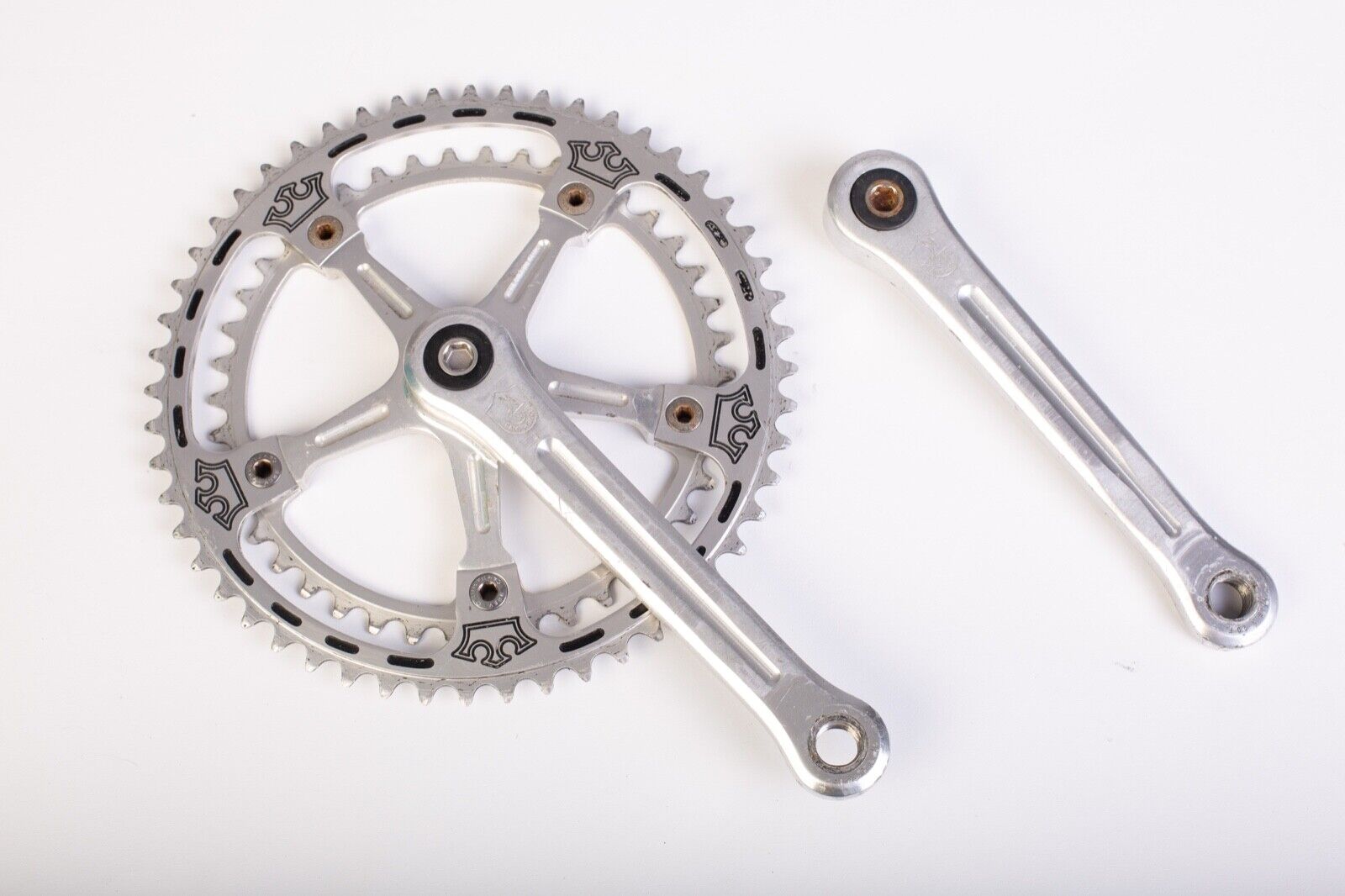 Campagnolo Nuovo Super Record crank set Losa pantographed chainring 52x42 2022 Nowe artykuły