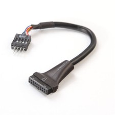 PCS 20/19Pin USB3.0 Female To 9Pin USB2.0 Male Motherboard Cable Adapter Cord US