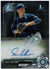 2017 Bowman Draft SAM CARLSON 