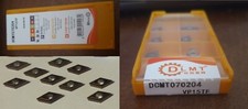 10 Stück //  DCMT070204 VP15TF Stahl Edelstahl Wendeschneidplatten Neu OVP 
